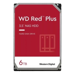 Western Digital HARD DISK RED PLUS 6 TB SATA 3 3.5" NAS (WD60EFPX)